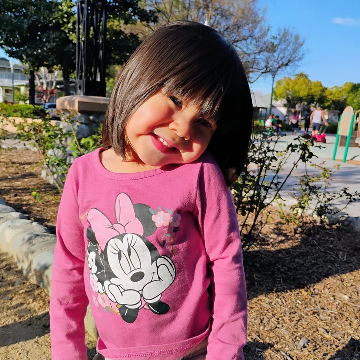 Photo of toddler taken with Moto G 5G (2024).