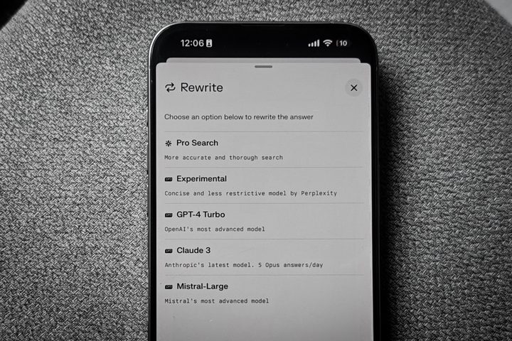 Perplexity Pro features on Nothing 2a.