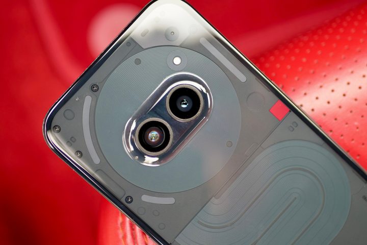 The Nothing Phone 2a's cameras.
