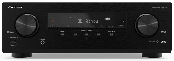 Pioneer VSX-535 AV receiver.