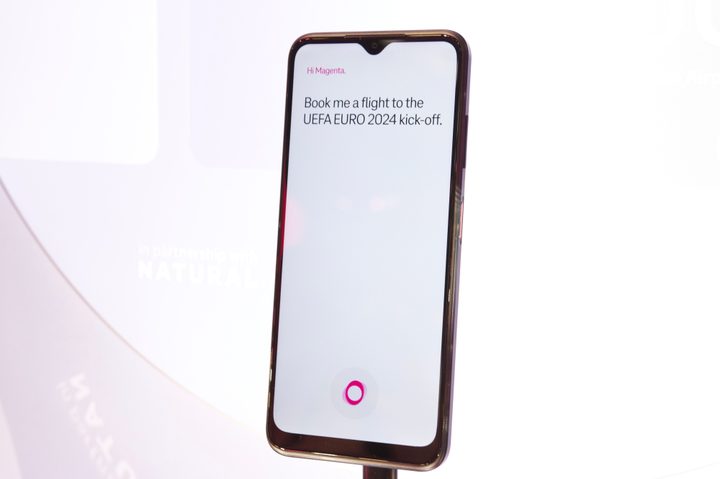 A demo of Brain.ai artificial intelligence running on the T Phone.