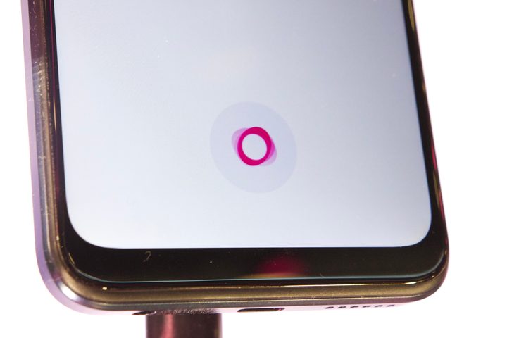 A close-up of Brain.ai running on the T Phone.