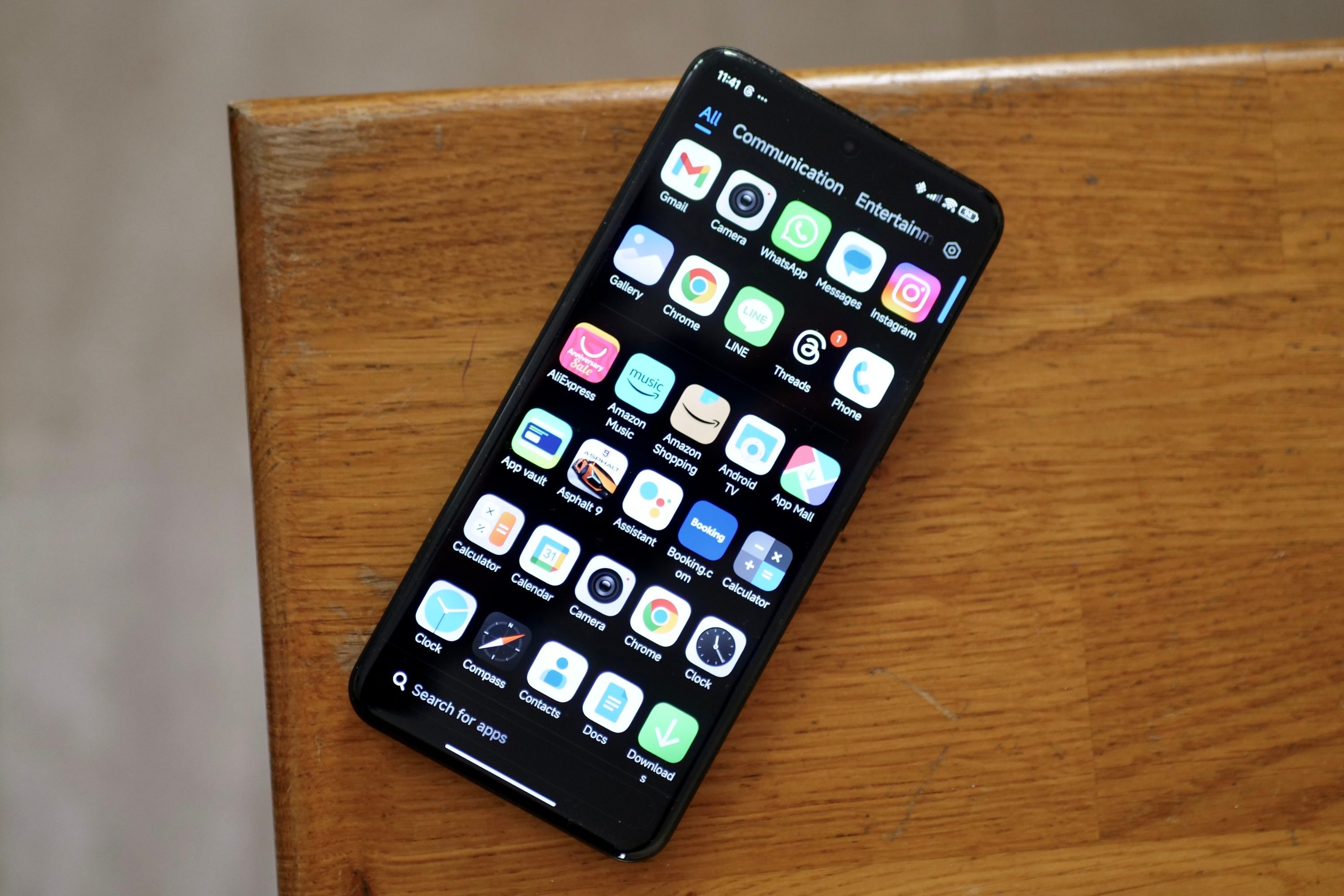 The app screen on the Xiaomi 14 Ultra.
