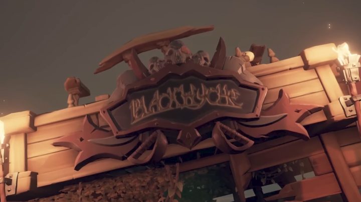 A ship name in Sea of Thieves.