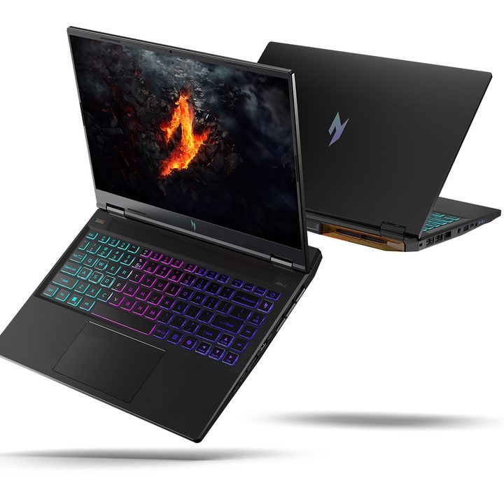 The Acer Nitro 14 gaming laptop on a white background.