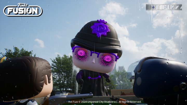 A corrupted enemy in Funko Fusion.