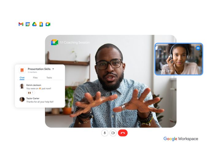 Google Workspace Hybrid work presentation