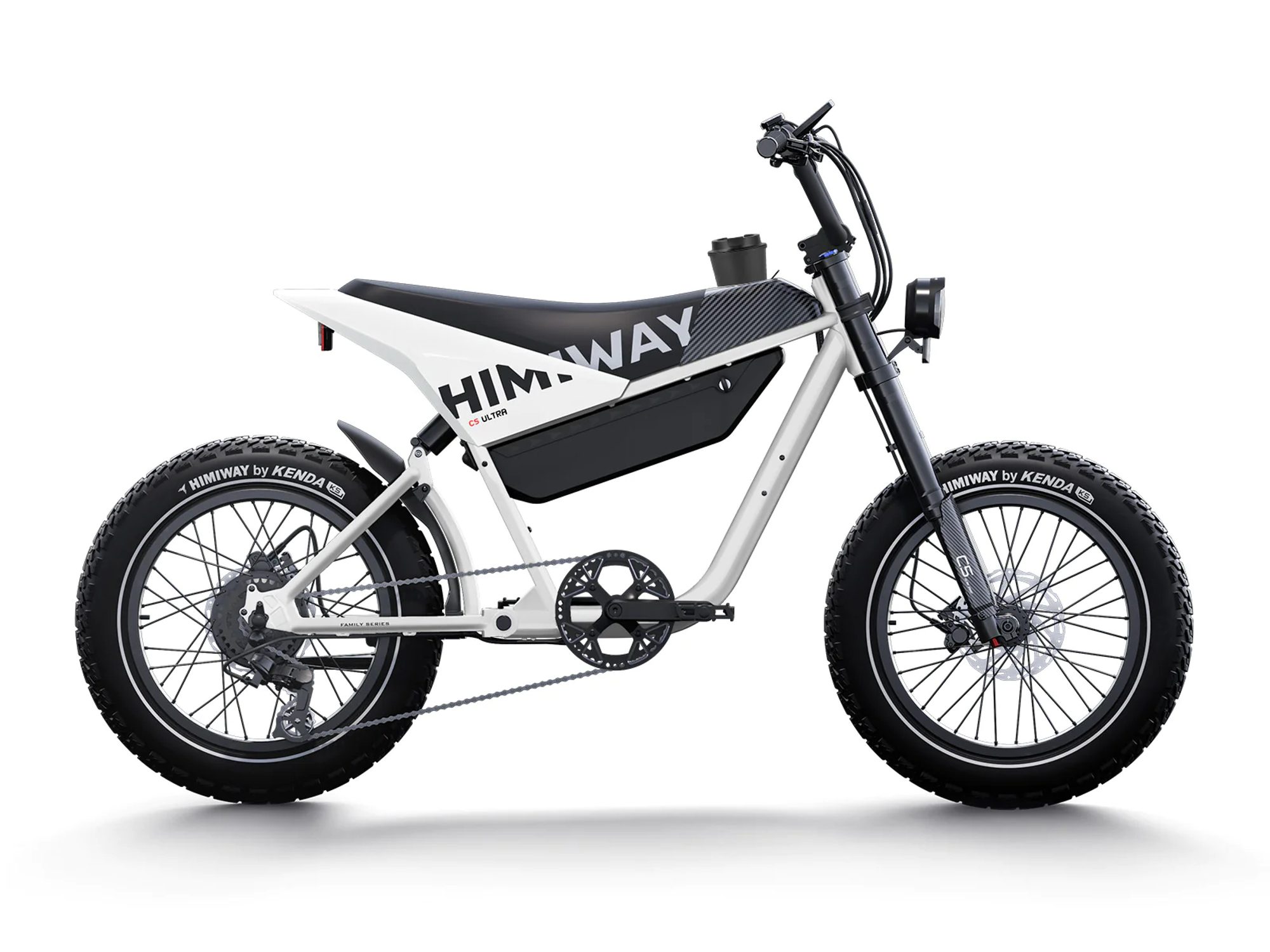 Himiway C5 with white frame product shot on white background.