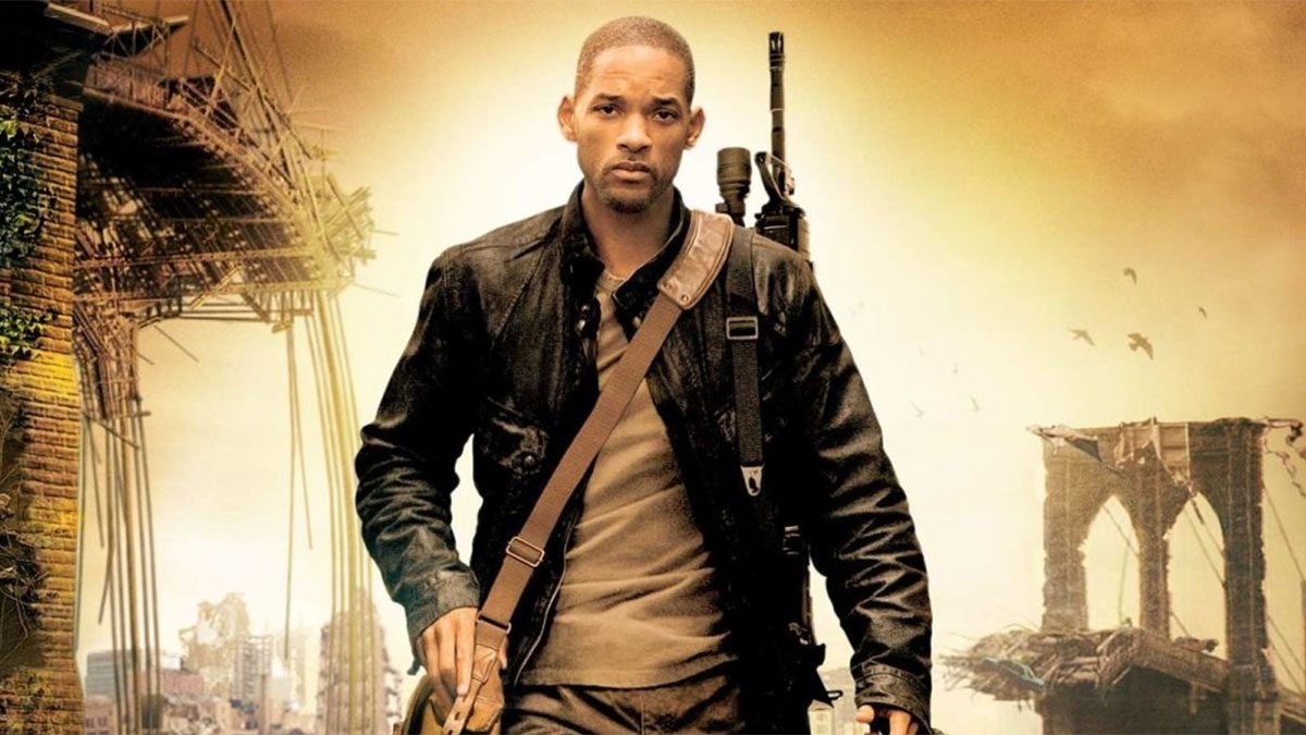 Will Smith in a poster for "I Am Legend."