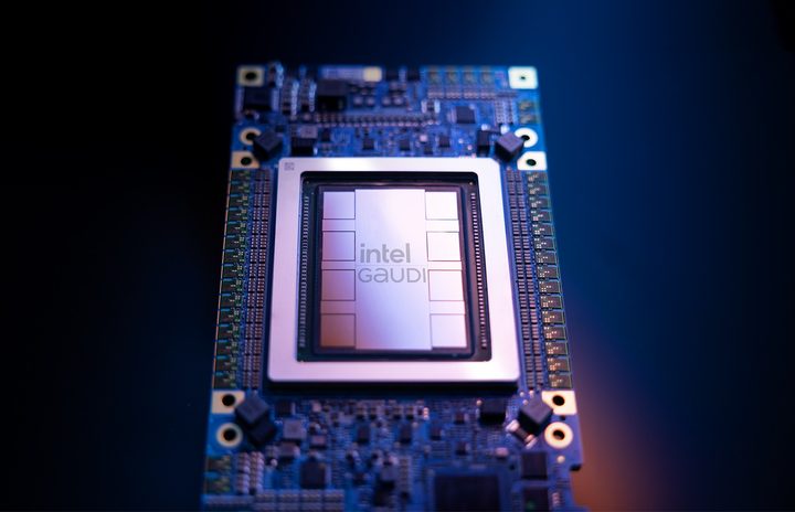 Intel's Gaudi 3 AI accelerator.