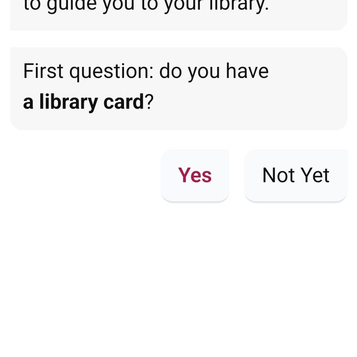 Signing in to Libby.