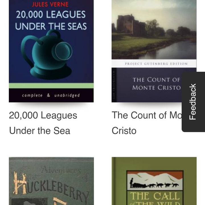 Books in ManyBooks.