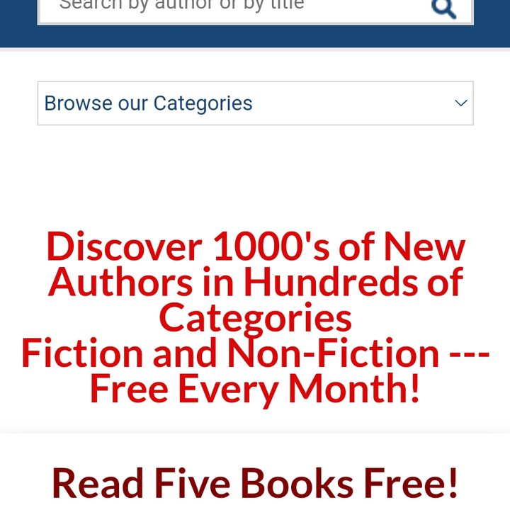 Free-Ebooks.net's main page.