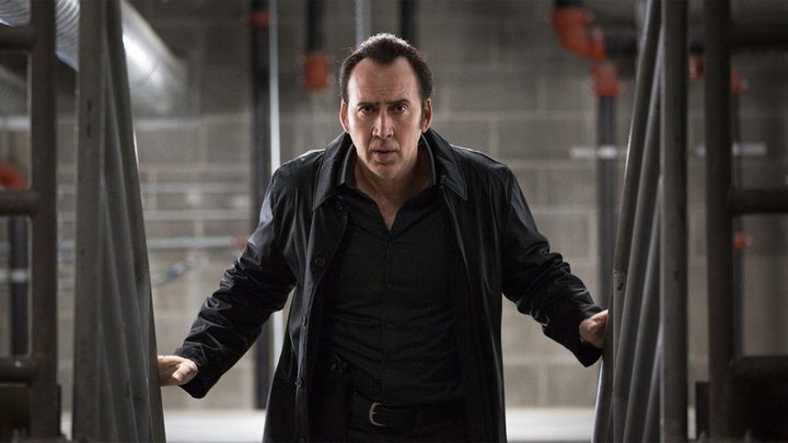 Nicolas Cage in The Humanity Bureau.