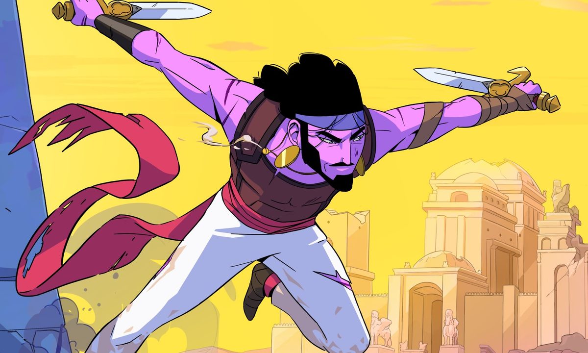Key art of the Prince in The Rogue Prince of Persia.