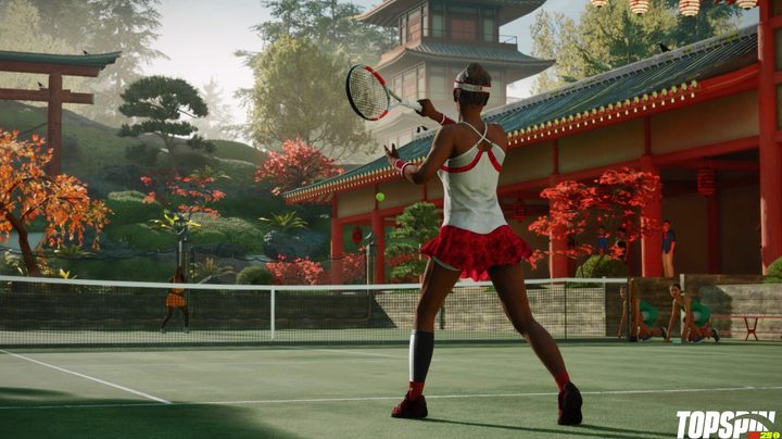 More online gameplay of TopSpin 2K25.