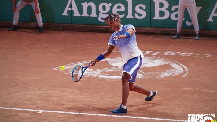 Online gameplay in TopSpin 2K25.