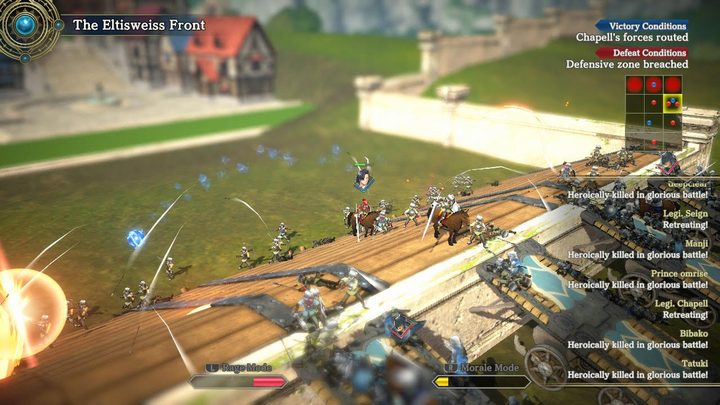 War mini-game in Eiyuden Chronicle: Hundred Heroes.
