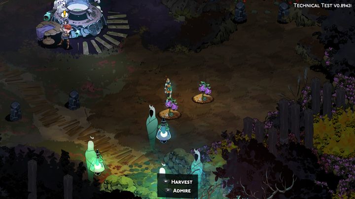 The garden in Hades 2.