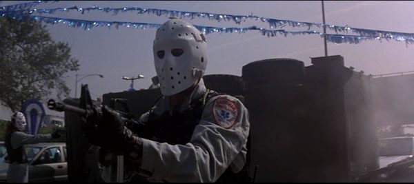 A robbery in progress in Heat.