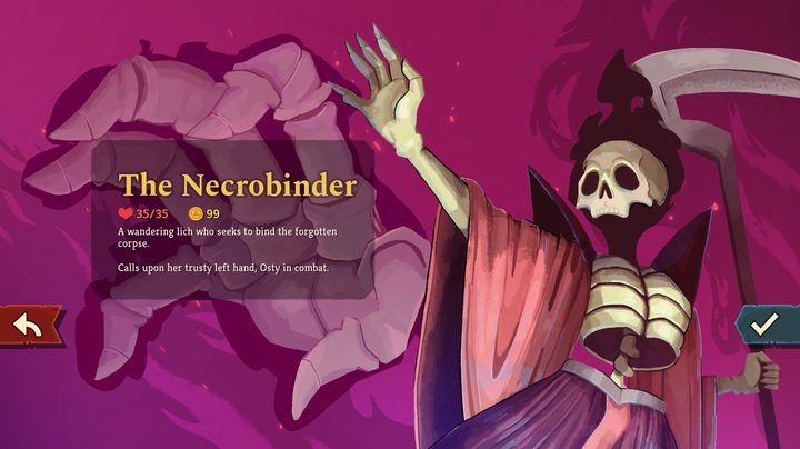 The Necrobinder in Slay the Spire 2.