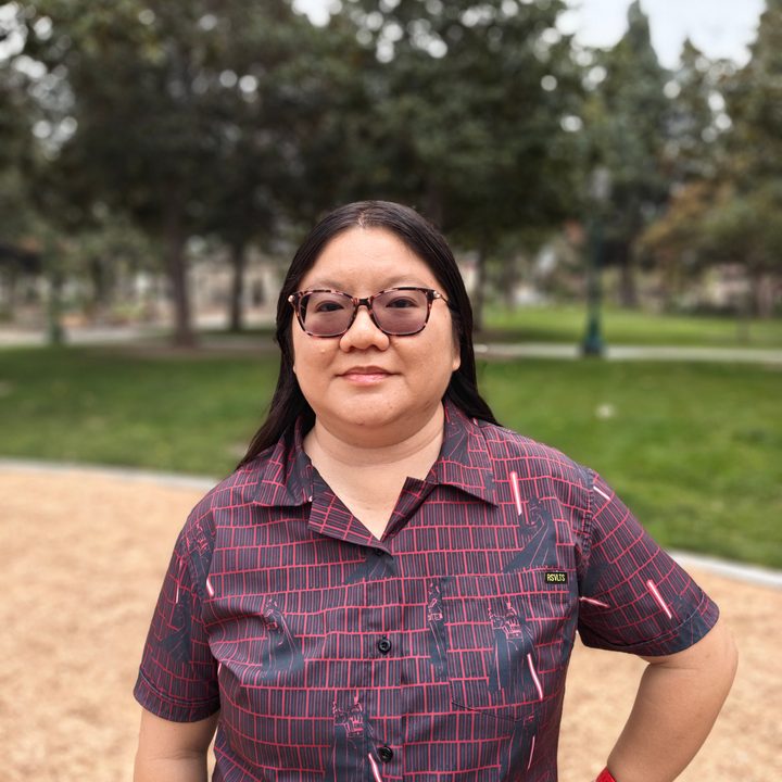 Portrait of woman taken with the OnePlus 12R.