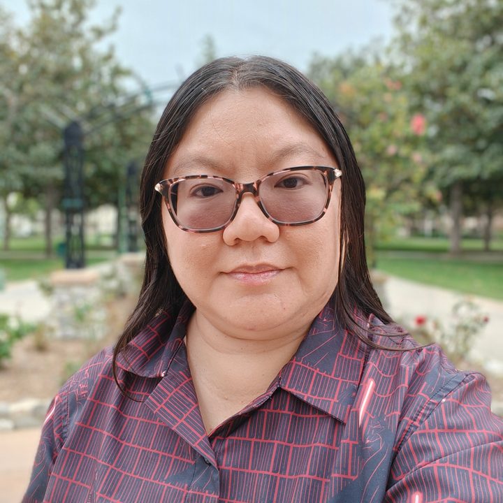 Selfie taken with taken with the OnePlus 12R.