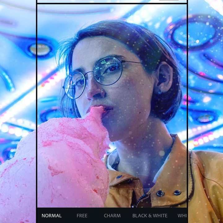 Photoshop Express filters.