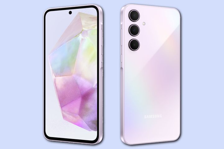 A render of the Samsung Galaxy A35.