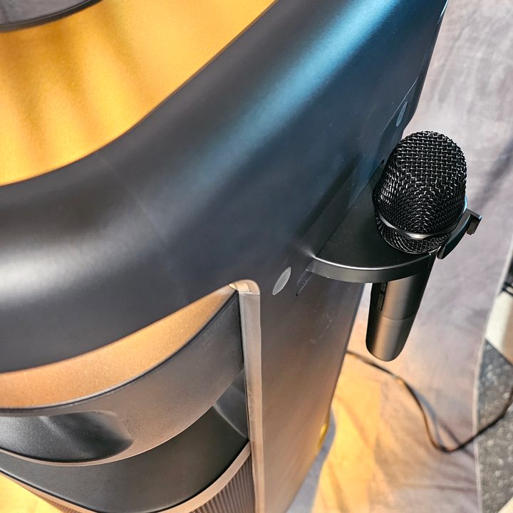 Sony ULT Tower 10 with wireless mic.