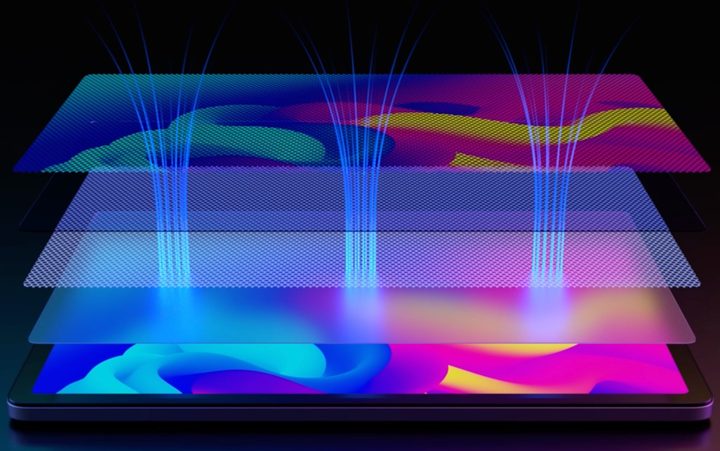TCL screen filtering Blue Light.