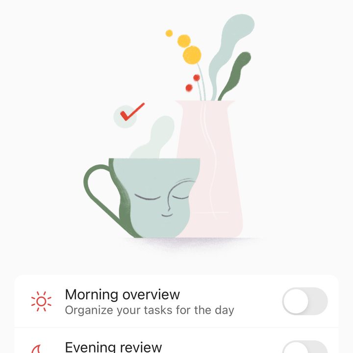Setting up Todoist.