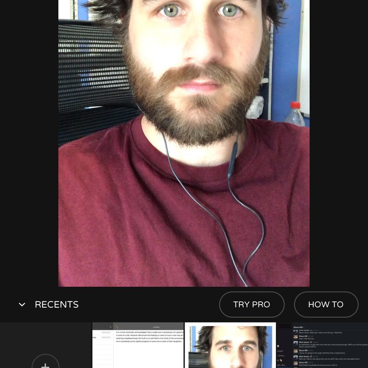 Editing in Ultralight.
