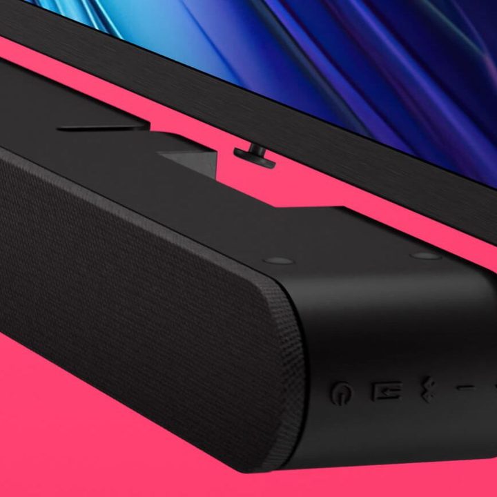 Vizio QuickFit soundbar mounting system.