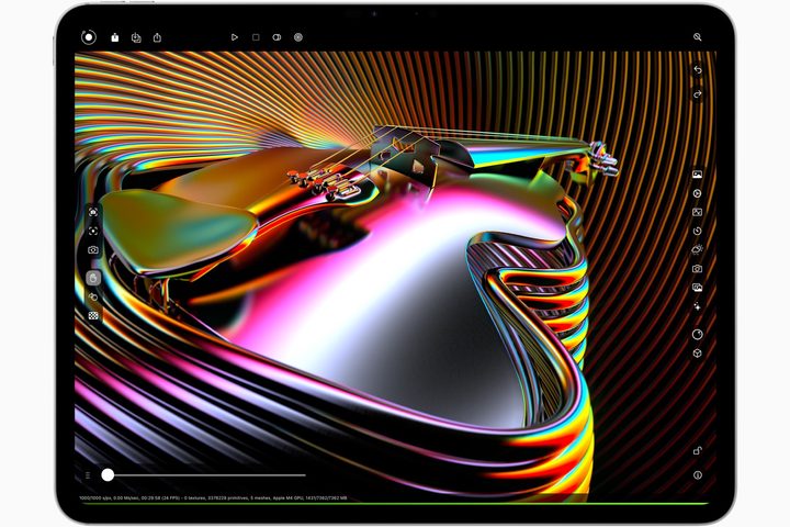 Apple iPad Pro official render.