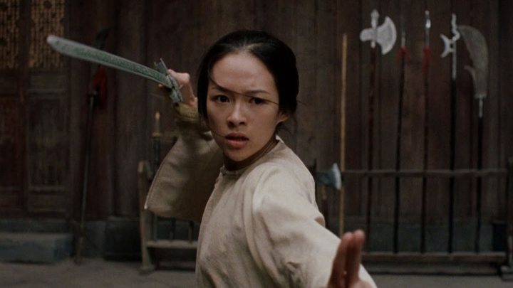 Zhang Ziyi in Crouching Tiger, Hidden Dragon.