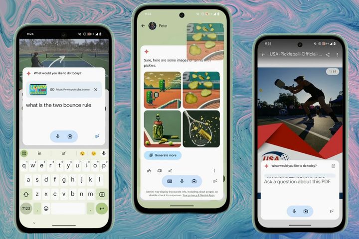 Gemini experiences on a phone.