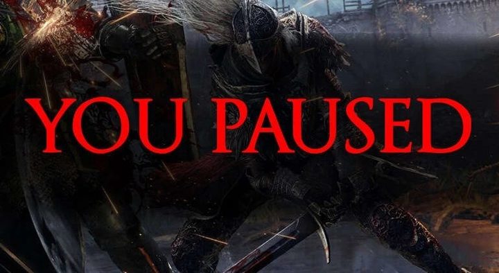 A unique pause screen for Elden Ring.