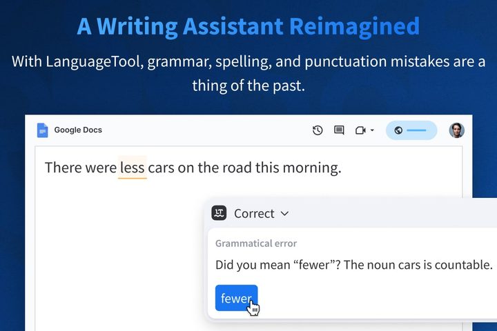 The LanguageTool Firefox extension.