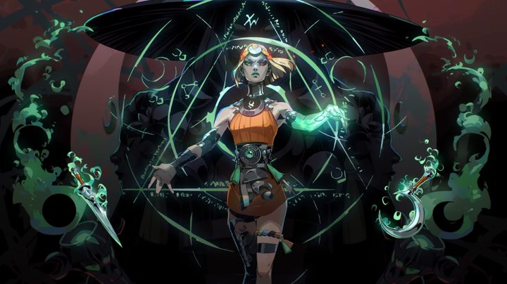Hades 2 key art from its first trailer.