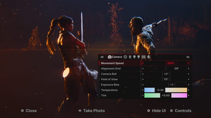 Photo mode in Senua's Saga: Hellblade 2.