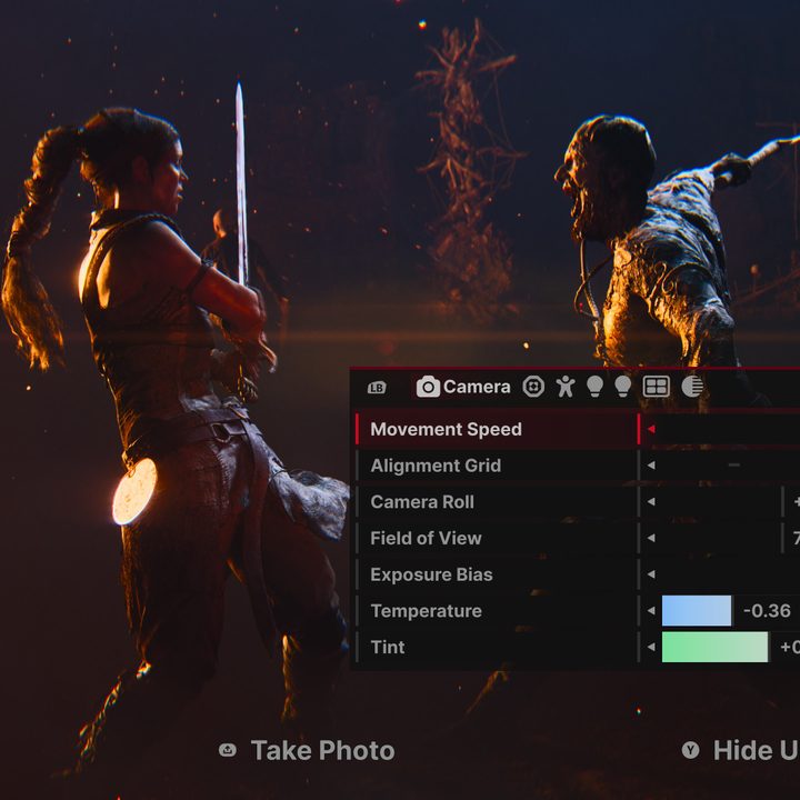 Photo mode in Senua's Saga: Hellblade 2.