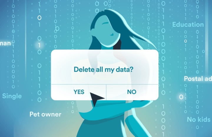 Delete my data?