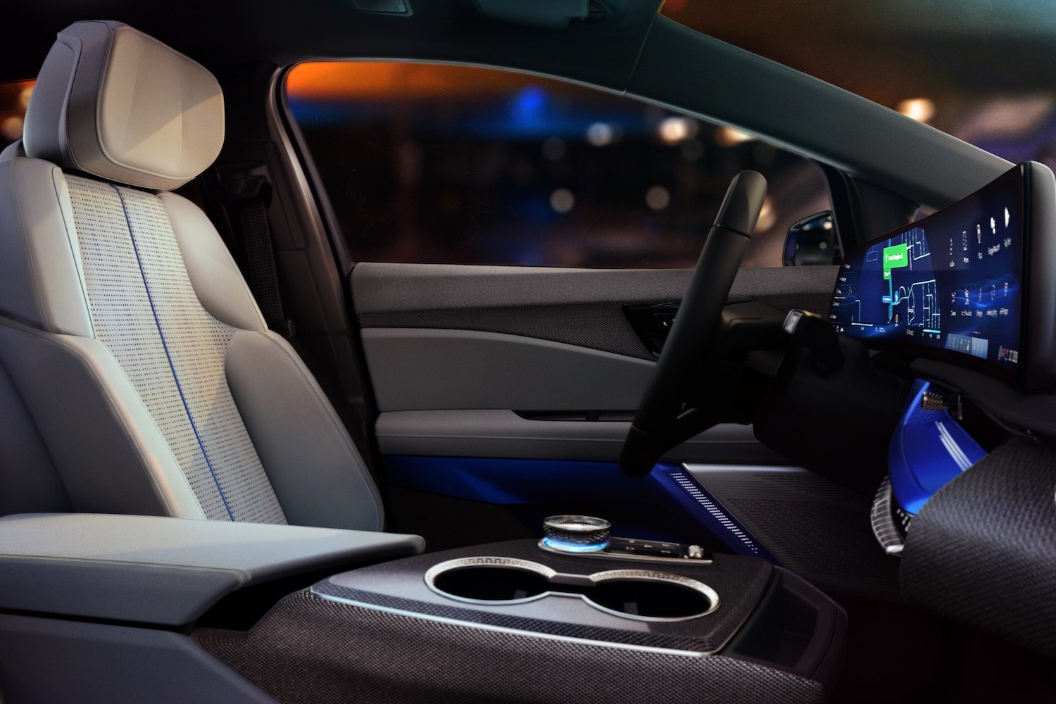 2025 Cadillac Optiq interior.