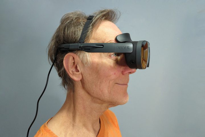 My favorite Vive XR Elite configuration is the mixed reality interface in glasses mode.
