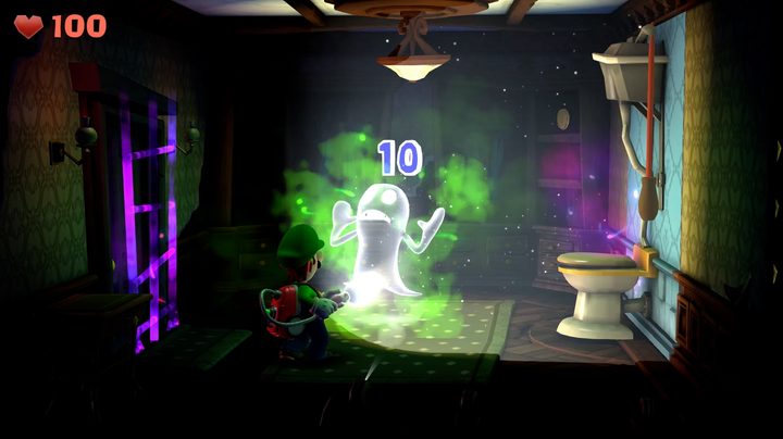 Gameplay from Luigi's Mansion 2 HD.