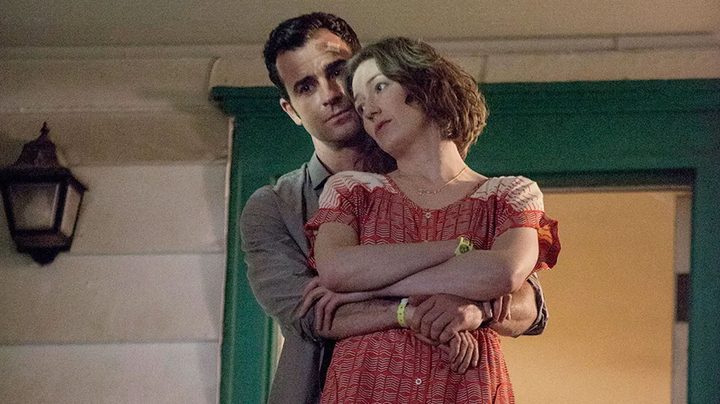 Justin Theroux and Carrie Coon in The Leftovers.