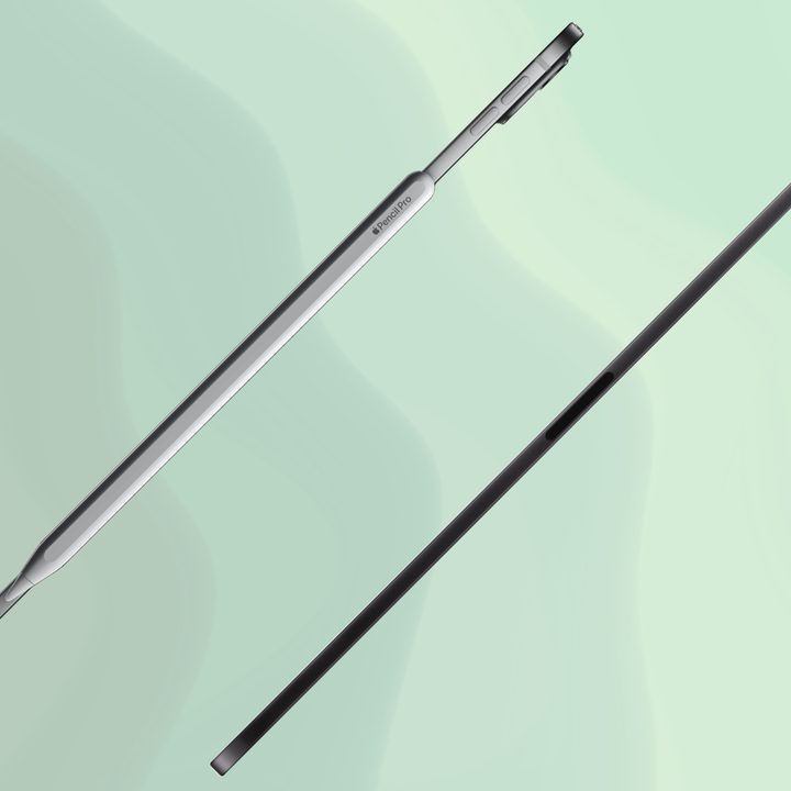 Side profile of 2024 iPad Pro.