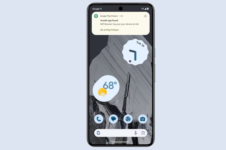 App safety check in Android.