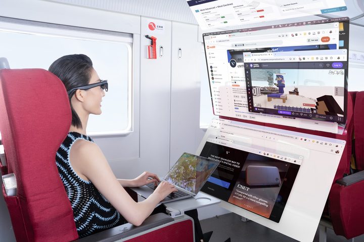 Viture One Pro's Spacewalker app is available for Mac computers.